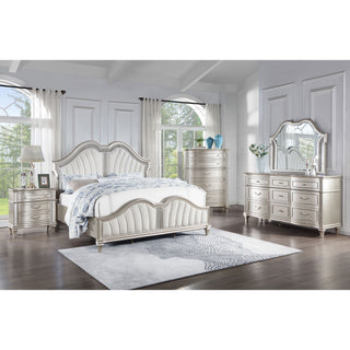 Katerina - Platform Bed With LED Light