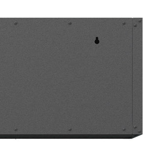 Heavy Duty Metal Wall Mounted Tool Storage Cabinet Steel Metal Garage Storage Cabinet - Black / Gray