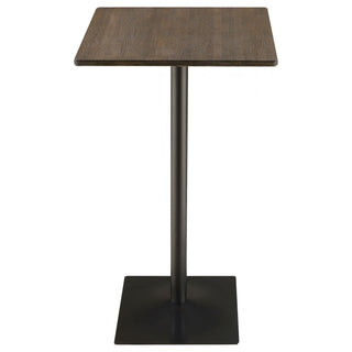 Staccato - 3 Piece Square Bar Table Set - Dark Brown