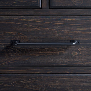 Montrose - Nightstand With Charger & Sensor Light - Espresso & Brown