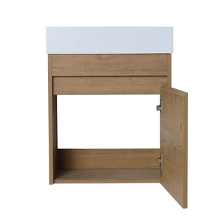 Sink Floating Bathroom Vanity With Soft Close Cabinet Door