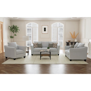 Alcazar - Arm Accent Chair - Gray
