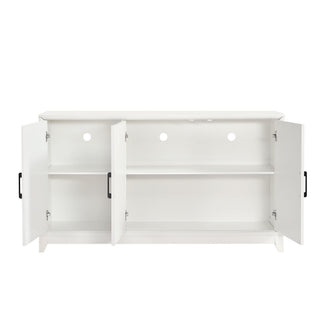 TV Stand, Media Console Cabinet With 2 Spacious Storage Space