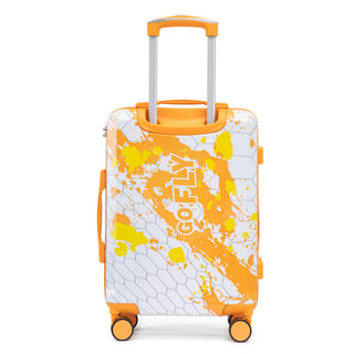 Luggage With Combination Lock, Lightweight Carry-On Suitcase
