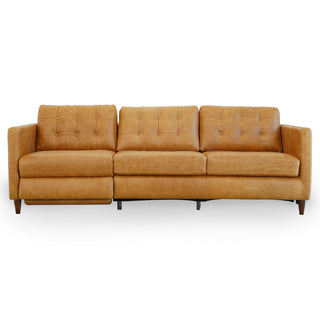 Christopher - Electric Inclining Sofa Left Facing - Tan