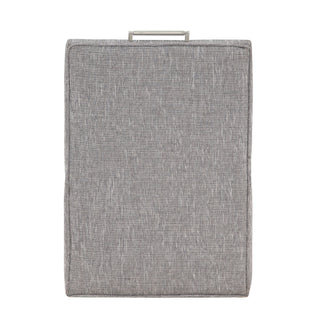 Della - Upholstered Castered Chair - Gray