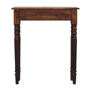 Turned Legs Drawer Console Table
