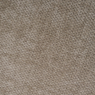 Indoor Upholstered Dining Chair (Set of 2) With Sturdy Frame And Ergonomic Curved Backrest - Oatmeal / Teak
