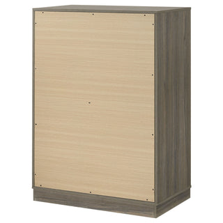 Edmondson - 4 Drawer Chest - Natural / Gray