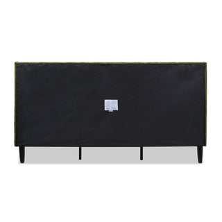 Aspen - Vertical Tufted Modern Headboard Platform Bed Set