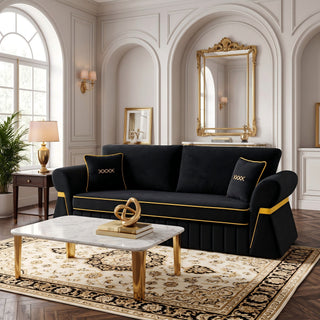 3 Seater Sofa & Pocket Coils And Foam Cushion