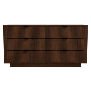 Lola - Dresser With 6 Drawers - Dark Brown