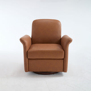 Modern Swivel Barrel Accent Chair With Base