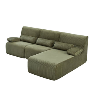Oversized Sectional Sofa, Living Room Seating With Modular Design
