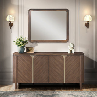 Ouida - Server - Brown / Gold