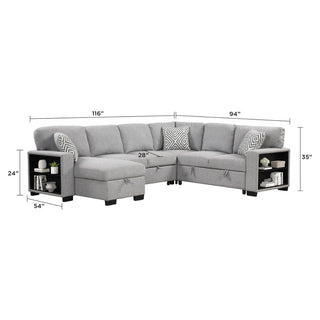 Cairo - Sectional With Pullout Sleeper