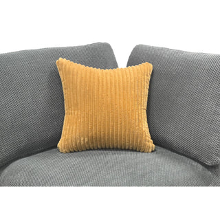 Custom Configuration Modular Sectional & Toss Pillows