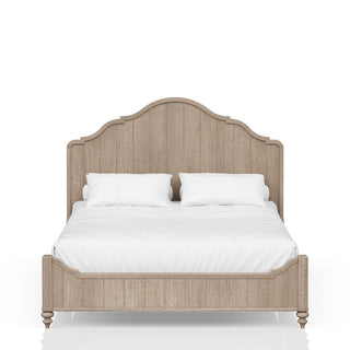 Panel Bedroom Set With 3 Drawer Nightstand, Casual Dresser, Cane Mirror, 3 Drawer Cane Front Chest And Bench