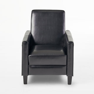 Upholstered Push Back Recliner Chair For Living Room