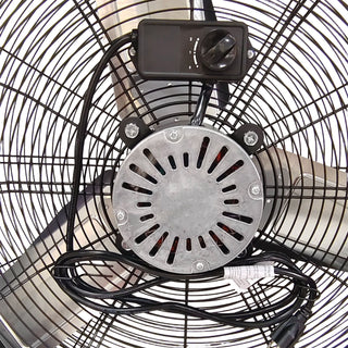 Velocity Drum Fan With 2 Speed - Black
