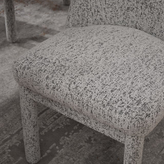 Wide Minimalist Dining Chair