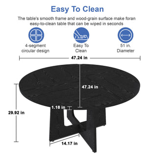 Round Dining Table For 4