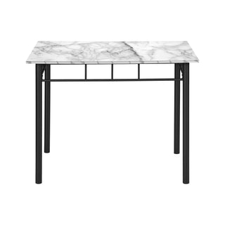5 Pieces Dining Table Set, Small, Rectangular