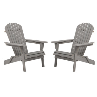 Oversize Outdoor Folding Adirondack Chair, Patio Chair For Garden