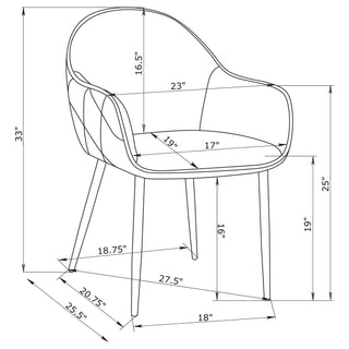 Gresham - Dining Arm Chair (Set of 2)
