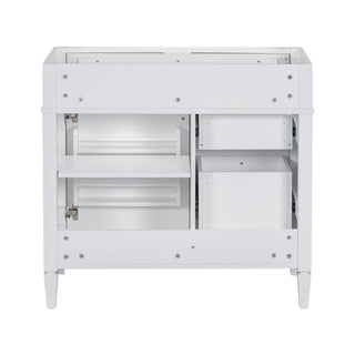 Bathroom Vanity With 2 Drawers And Tip-Out Drawer, Storage Cabinet