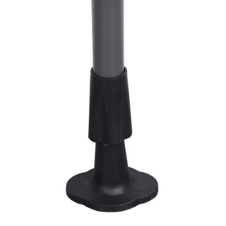 Manual Retractable Patio Awning, UV Resistant Sun Shade With No Drill Installation