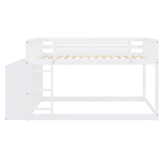 Bunk Bed With 4 Drawers And 3 Shelves