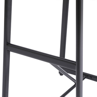 Modern Bar Stools With Backrest For Kitchen (Set of 3)