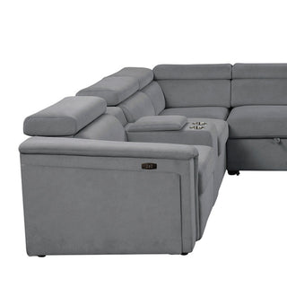 Harvey - Power Recliner Sleeper Sectional