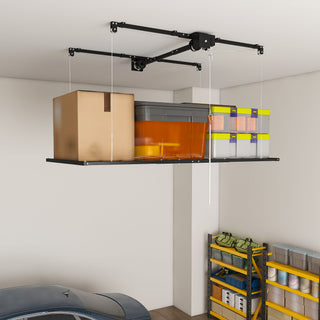 Overhead Garage Storage Rack For Ceilings