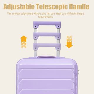 Hard Shell Travel Luggage With Scratch Resistant Surface