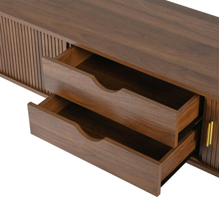 TV Stand & Coffee Table Set With Charging Station