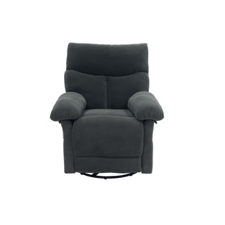 Swivel Rocker Recliner Chair With Manual Recline For Living Room