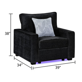 Rita - Living Room Set With LED