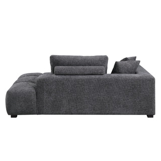 Chosen - Sectional Sofa With Toss Pillows And Chaise