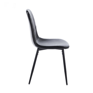 Dining Chairs (Set of 4) - Black