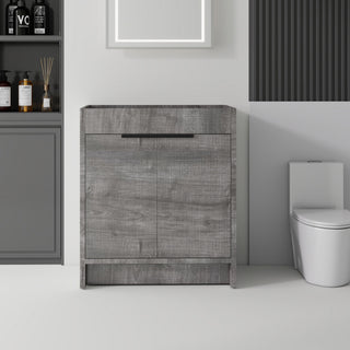 Freestanding Bathroom Vanity Cabinet With Soft Close Doors, Cabinet Only