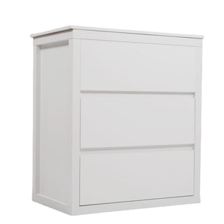 Freestanding Bathroom Vanity With Ceramic Sink, 2 Full Extension Drawers