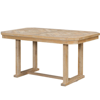 6 Piece Dining Table Set With Ergonomic Seating
