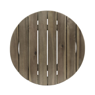 Outdoor Acacia Wood Side Table With Weather Resistance