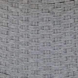 Modern Swivel Wicker Lounge Chair With Round Design