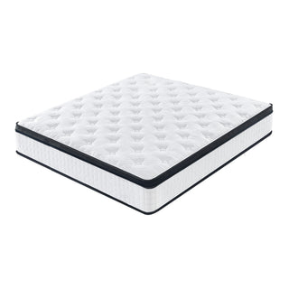 12" Hybrid Mattress Individual Pocket Spring, 7 Zoned Memory Foam