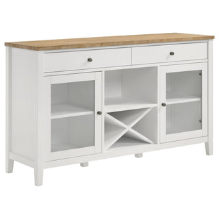 Prager - 2 Door Dining Sideboard - White