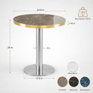 Elegant Modern Round Bistro Table