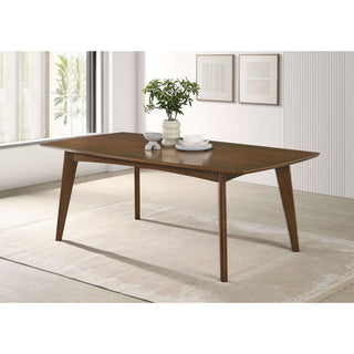Marcella - Rectangle Dining Table With Leaf Extension - Dark Walnut